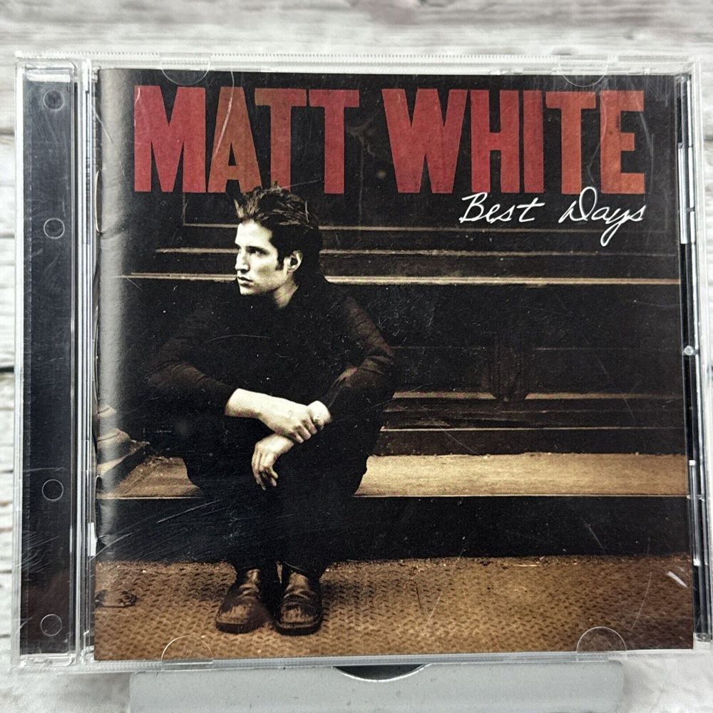 Matt‎ White - Best Days Music [2007 CD] Album Pop Rock Indie Getten Records